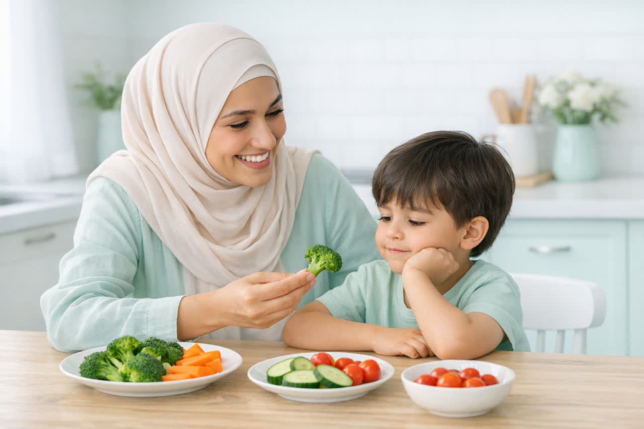 چرا کودک من سبزی نمی‌ خورد؟|اهمیت گروه سبزی ‌ها در تغذیه کودک